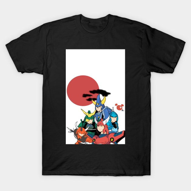 Ronin Warriors T-Shirt by Tazartist